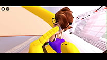 Whorblox POV sex with different poses with busty and big ass women