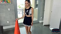 Tiny amateurs fuck with the boyfriend at home