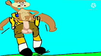 Spunchbib funking Sandy
