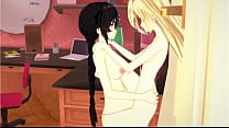 Tales of Berseria lesbian strapon sex.