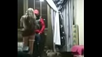 Slutty outfit for the pizza guy!- more at HOTCAMVIDEOS.COM