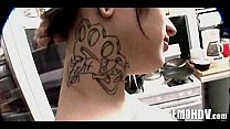 Babe with tattoos gets dick 306