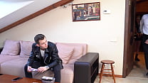 Horny Policewoman Kiara Gold Triple Penetrated in House Raid Gangbang GP1932