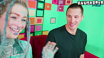 Casting Couch ALT Star Rides Big Cock – ATM, Deepthroat, Facial Finish