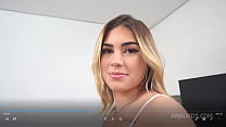 Gabily Castro, 20 years beautiful Brazilian blonde, take 2 dicks in the ass for the first time (DAP, DP, Anal, DAPBreakin ...