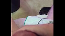 Stroking my cock