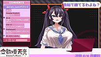 Virtual youtuber Amane's ten countdown cum lewd voice, her huge boobs made by hentai artist Asanagi 2:27-Zero repeat 20times jerk-off-challenge