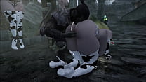 Elfs milking