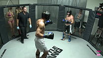 Alexis Texas, a really attractive blonde individual, bestows a messy blowjob and her genitals onto the victorious combatant