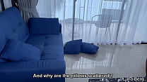 NAUGHTY MAID ordered to SUCK and FUCK for her JOB