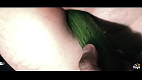 Stepdaughter and her best videos with a CUCUMBER , and DOBLE-PENETRATION