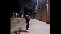 Gay Latino bubble butt selling my holes in the street