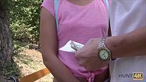 HUNT4K. She almost lost her wallet but found crazy sex