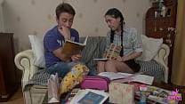 Lila G gets her face and dark hair jizzed after a savage pussy banging. Get ready to watch this sweet lady going wild AF... try not to cum too fast with those close-up scenes.