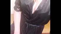 Girl Masturbate Pussy while Boyfriend at Work