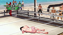 Reiko Hinomoto Ryona: getting domonated by a Transparent Clown Rumble Roses