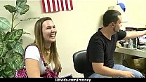 Sexy wild chick gets paid to fuck 11