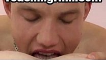 Horny hunk taking a bare cock deep in his asshole0p 4