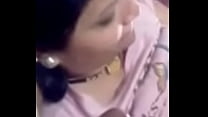 Desi girl giving blowjob to bf