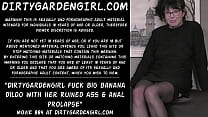 DGG banana dildo anal 2.september.2025