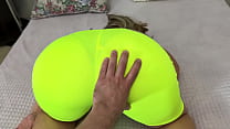 Milf bends her back and gets a dick in a big ass
