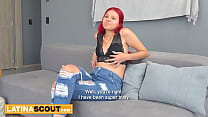 Sexy Fit 18yo Redhead In Lingerie Railed Deep By Big White Cock In Real Audition