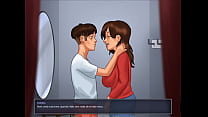 Jogo Porno 2D, Summertime Saga ep 14 - A milf Peituda quis me Beijar