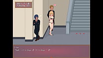 Pretty exhibitionist lady in Btlife erotic hentai ryona gameplay