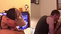 Two cocks at once is always hot so I thought I would create a video of me sucking off assorted black and white cocks in a split screen version. My Raw Oreo video lets yo watch me with two cocks in my mouth at once. Enjoy. I know I did. Please COMENT.