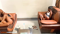 African Best Friends Horny After Class Go Down On Each Other!