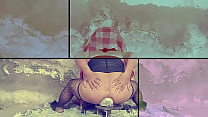 Impressive anal dilation of transvestite Elizabeth with extreme anal toy