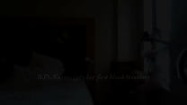 Goth MILF gets an interracial creampie laptop view