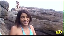 Aventuras no litoral 2 - Marcelle e Paquita degustam o casal swing