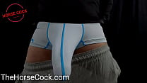 Huge Balls Slapping and Emptied Warm Cum in Cumshot Fountain from Big Dick White Boy