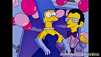 Simpsons Porn - Marge and Artie afterparty