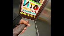 Almost caught jacking off on elevator
