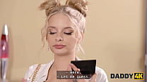 DADDY4K. Girl with long legs is fucked during the job interview. Hot video with Naomi Love