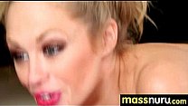 Naughty chick gives an amazing Japanese massage 11