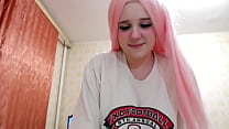 simultaneous footjob and blowjob, from a flexible cute