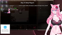 Vtuber KanakoVT plays Karryn's Prison Catgirls Pussy gets Teased and Used Non Stop Loud Moaning ASMR