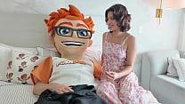 I Pound Hazel Heart’s Hairy Bush in Doggystyle for Her Porn Premiere!