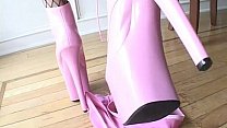 Melissa Lauren brunette teen anal interracial sex with big black dick