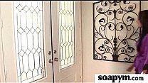 AMAZING body in a hot soapy massage 4