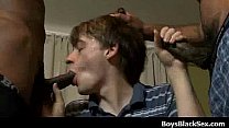 Gay white boys fucked by black thugs 12