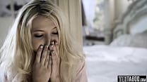 Stepfather busts young party girl teen stepdaughter after being out all night