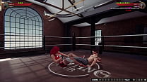Ruby VS Gigi {NF3D Video Game Fighting Rough Sex}