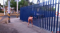 Alert! DANNA HOT without clothes in very public places in Mexico City during the day