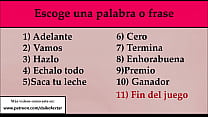 Juego para masturbarse - Elige un numero y espera el resultado.