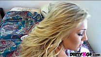 Curvy blonde GF gets fucked