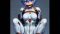 Rei tied by rope